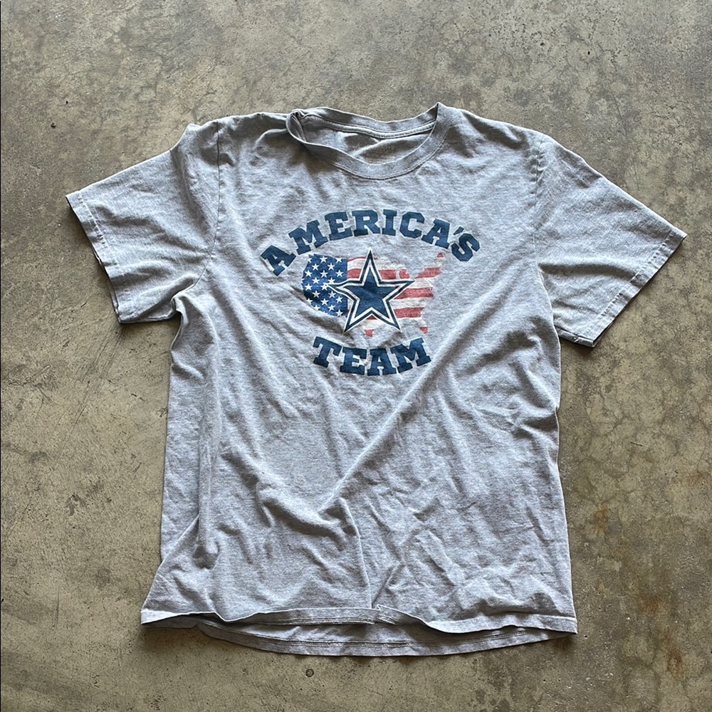Grey Dallas cowboys T-shirt